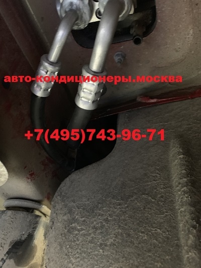 SEAT Alhambra замена трубок заднего контура