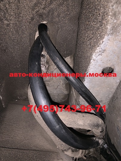 Замена алюминиевых трубок кондиционера Тойота Ленд Крузер Прадо 120