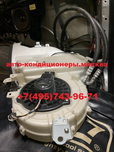 Замена алюминиевых трубок кондиционера Тойота Ленд Крузер Прадо 120