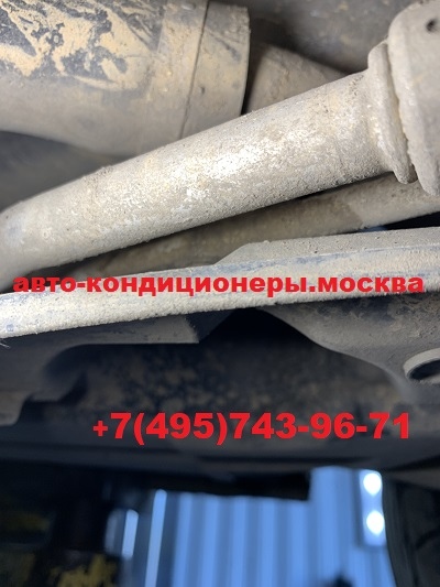 Форд Галакси ремонт заднего контура кондиционера