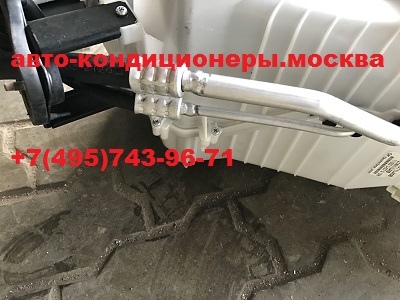 Ремонт заднего контура кондиционера Инфинити QX56 c заменой алюминиевых трубок на шланги