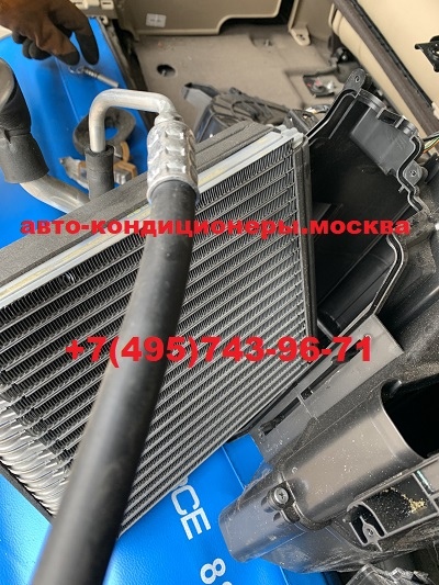 KIA Mohave ремонт автокондиционера