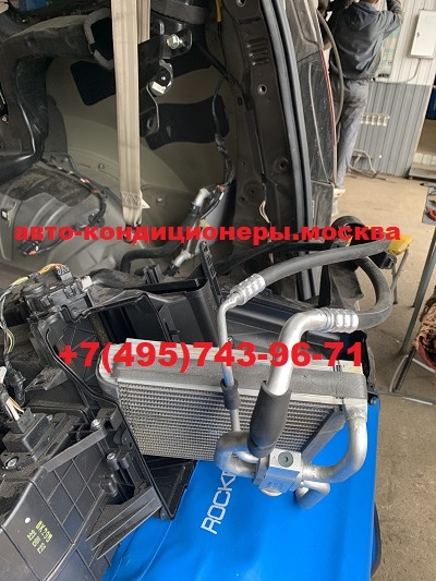 KIA Mohave ремонт автокондиционера