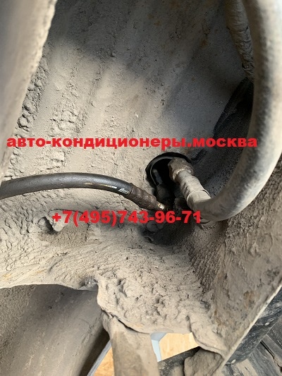 Лексус lX 470 ремонт заднего контура кондиционера