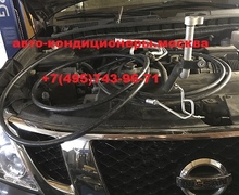 Замена заднего контура кондиционера Ниссан Патрол
