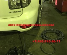 Замена трубок заднего контура кондиционера Ниссан Патрол Y62