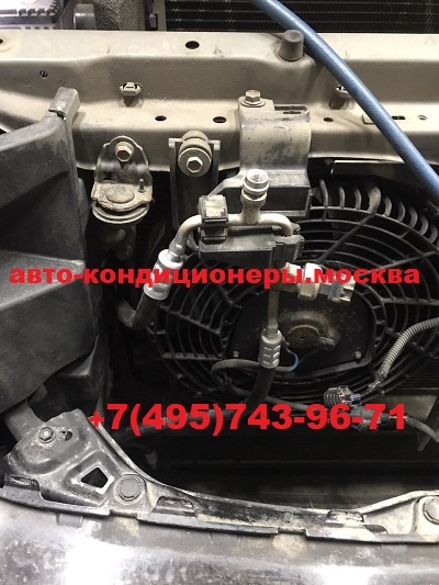 Ремонт трубки высокого давления автокондиционера Тойота Ленд Крузер Прадо 150