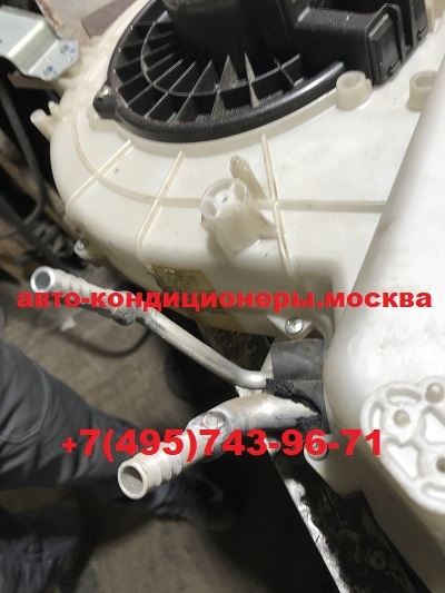 Ремонт заднего контура кондиционера Тойота Ленд Крузер Прадо 120