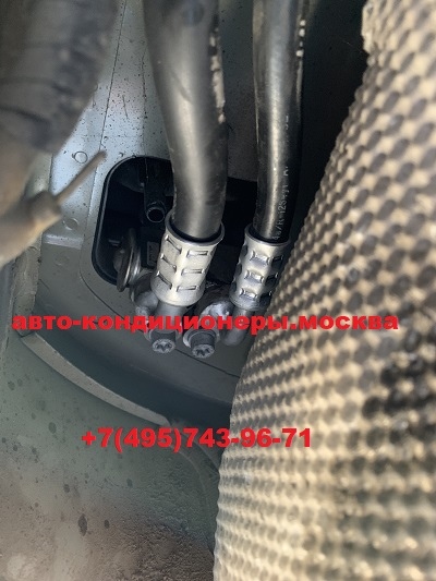Фольксваген Мультивен замена трубок кондиционера
