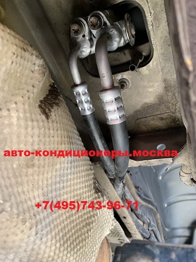 Фольксваген Мультивен ремонт заднего автокондиционера с заменой испарителя