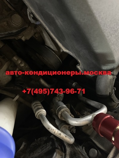 Хендай Санта-Фе - ремонт трубок высокого давления
