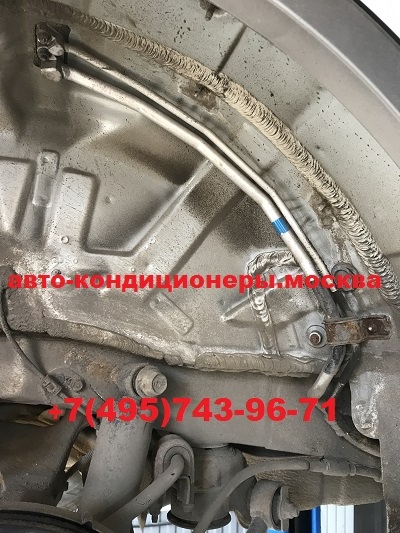Хендай IX55 ремонт автокондиционера