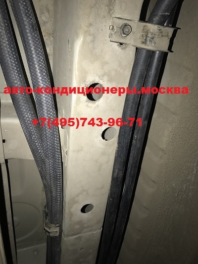 Замена трубок заднего контура кондиционера Хендай Гранд Старекс