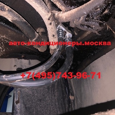 Замена трубок заднего контура кондиционера Шевроле Тахо на шланги