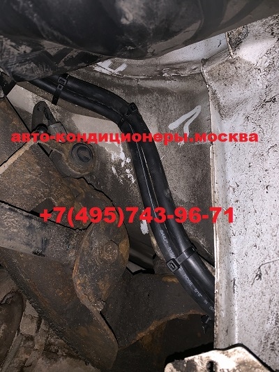 Шевроле Тахо  ремонт трубок кондиционера