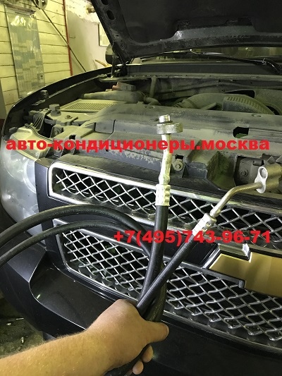 Ремонт заднего кондиционера Шевроле