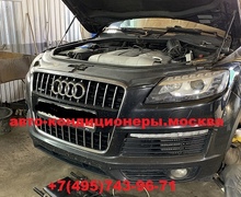 Ауди Q7 замена алюминиевых трубок на резиновые шланги