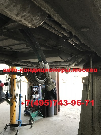Ремонт трубки кондиционера Ауди Q7